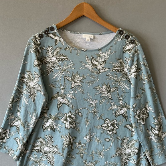 5 for $40 J.jill Top Blouse Shirt Size MP - Picture 2 of 7